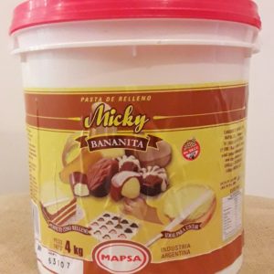 Pasta untable Bananita 59-42 Mapsa x 4 Kg