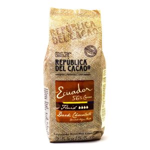 Chocolate Ecuador Dark  FLUIDO 56% República del Cacao x 2,5 Kg