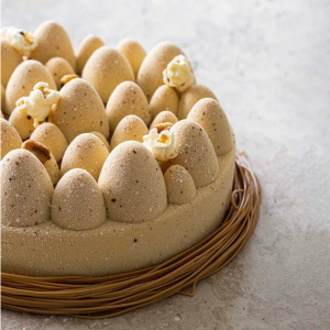 SILICONA TARTA PAVOCAKE PASCUAS KE094S