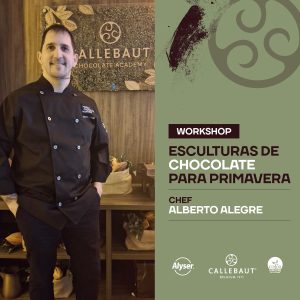 Workshop Esculturas en chocolate 17 de octubre - Alberto Alegre