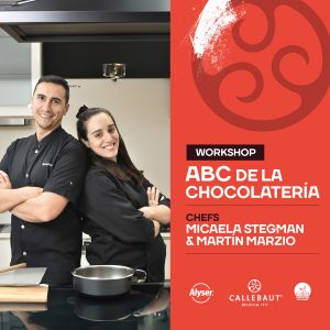 Workshop Introducción al chocolate 13 y 14 de noviembre - Micaela Stegman y Martín Marzio