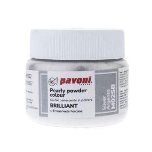 COLORANTE EN POLVO METALIZADO PLATA M02SB