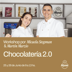 Workshop Chocolatería II – Mica y Martin 25/06 y 26/06