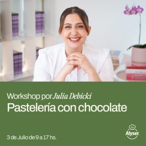 Workshop Pastelería con chocolate – Julia Debicki 03/07